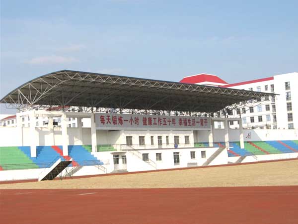 定州操场看台网架工程